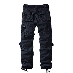 Pantalon Cargo tactique de sport en toile, léger et respirant, avec logo personnalisé de haute qualité pour hommes, coupe régulière, solide et droite, style décontracté - Product Image 2