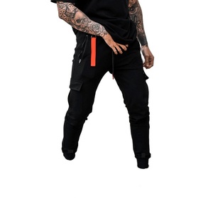 Pantalones de chándal de poliéster/algodón ligeros, de lavado medio claro, antiarrugas, con cordón, diseño de invierno, gran demanda al por mayor 2026 - Product Image 5
