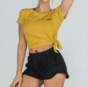 T-shirt Crop Top Tendance Décontracté Style Estival Streetwear Moderne Manches Courtes Confortable Coupe Décontractée Look Avant-Gardiste - Product Image 1