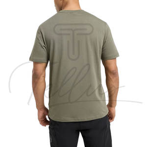 เสื้อยืดผู้ชาย OEM ลำลอง ทรงโอเวอร์ไซส์ แฟชั่นไม่ซ้ำใคร เสื้อยืดผู้ชายดีไซน์ล่าสุด คุณภาพสูง ผ้าฝ้าย เสื้อยืดผู้ชายสำหรับฤดูร้อน - Product Image 4