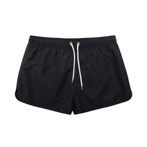 Shorts de bain à poches double face, vente en gros, prix abordable, couleurs unies et décorations, style uni, personnalisez votre logo de marque - Product Image 6