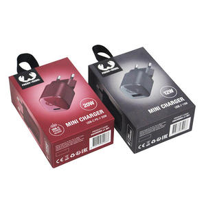 Paper Box Empty Folding Earphones Electronic Product Packaging Box With Hook Wholesale Electronic Box Packaging - Product Image 6