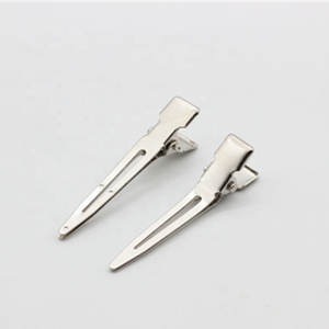 Pinzas de Metal Tipo Pico de Pato para Peluquería, Pinzas de Cocodrilo para Extensiones de Cabello, Acero Inoxidable, Herramientas de Estilismo Profesional - Product Image 3
