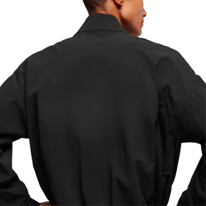 Chaqueta Deportiva Negra para Hombre, Corte Regular, Cierre Completo, Ropa Deportiva para Entrenamiento, Gimnasio, Running, Ropa Casual Activa - Product Image 4