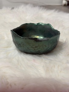 Bol en résine fait main au design unique pour la décoration de table à la maison, à l'hôtel, au restaurant, bol en résine blanche - Product Image 2