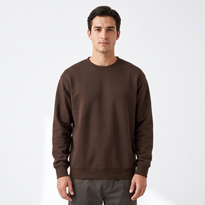 2026 High Quality <b>Men's</b> OEM Pullover Plain Blank <b>Crewneck</b> Cotton Custom Logo Wholesale <b>Sweatshirt</b> For <b>Men</b> - Product Image 1