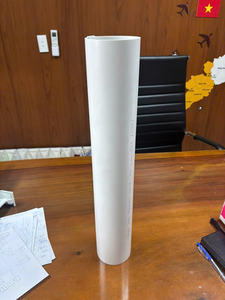 Sistema de canaletas de PVC ligero y moderno para drenaje de techos residenciales y hoteleros - Product Image 4