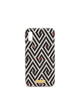 งานฝีมือ NOUSHAD เคสโทรศัพท์ทำมือประดับลูกปัดแก้ว ลายปักครอสติชรูปดอกไม้ ผ้าฝ้ายปักลาย - Product Image 2