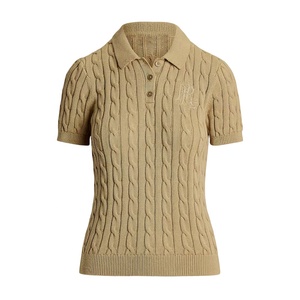 Suéter Casual de Punto Acanalado 100% Algodón para Mujer, Cuello Redondo, Manga Larga, Rayas Azules y Blancas, para Todas las Temporadas - Product Image 4