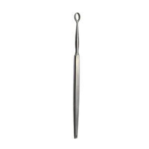 Curette dermique Fox manuelle à profil en boucle, outil médical de chirurgie plastique de haute qualité en acier inoxydable, couleur personnalisée - Product Image 1