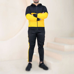 <b>Men</b> Winter Tracksuit Set <b>Warm</b> Fleece Fabric Soft Comfortable <b>Jacket</b> and Pants Casual Sportswear Wholesale Bulk Manufacturer - Product Image 6