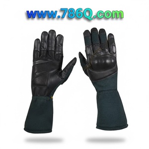 Gants en cuir dur résistant aux coupures à manches longues pour hommes et femmes Cyclisme Sports d'équitation Utilisation extérieure quotidienne du Pakistan - Product Image 1