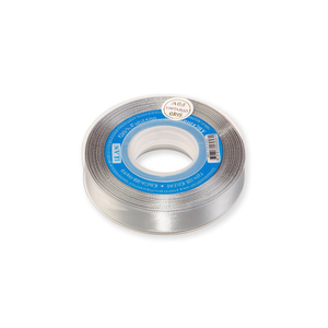 Ruban en satin 1,5 cm x 25 m gris D05 pour décoration de cadeaux - Product Image 1