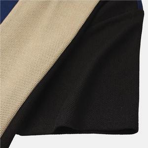 T-shirts décontractés pour hommes en coton 100% de haute qualité, à manches régulières, col rond, teinture unie, tissu respirant en toile, anti-plis - Product Image 3