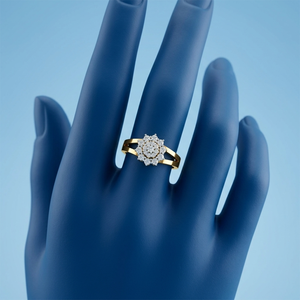 Luxury Lab Grown Diamond <b>Ring</b> Gold East-West Bezel <b>Set</b> Oval Cut Engagement <b>Rings</b> for <b>Women</b> Jewelry - Product Image 3