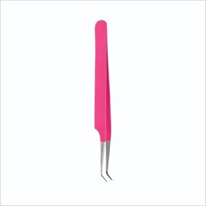 Pinzas de Precisión para Pestañas de Acero Inoxidable de Alta Calidad con Punta Suave y Mango Rosa de Morje Surgical - Product Image 5