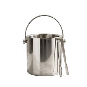 <b>Galvanized</b> Metal Ice Bucket with Scoop Wine Chiller Beer Cooler Beverage <b>Tub</b> for Home Bar Club Party Supplies - Product Image 5
