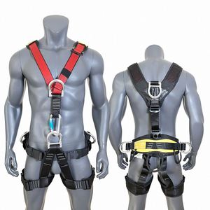 Arnés de Seguridad CITICITY para Escalada, Cinturón de Cuerpo Completo con Soporte Lumbar, Protección Contra Caídas, Poliéster de Alta Tenacidad, Acero Inoxidable - Product Image 1