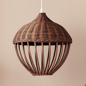 Highest quality handmade rattan kids <b>light</b> <b>cover</b> lamp shade for room accent natural pendant <b>lights</b> - Product Image 2
