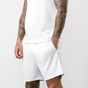 Shorts de sport décontractés pour hommes, longueur genou, été-automne, séchage rapide, respirants, écologiques, avec cordon de serrage, confortables, couleur unie, en toile - Product Image 1