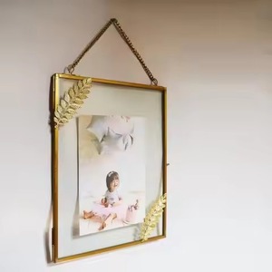 Creative Metal Glass Photo <b>Frame</b> Wall Display <b>Picture</b> <b>Frame</b> Home Decor - Product Image 5