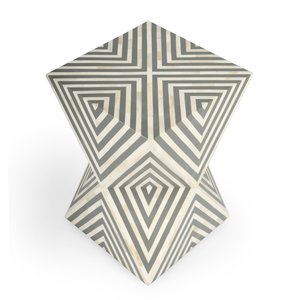 Decorative Round shape Bone Inlay MDF <b>Bed</b> side table and Wardrobes Unique design for Home office <b>bed</b> room Use - Product Image 5