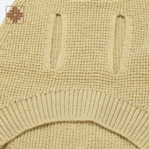 Pulls pour chiens classiques modernes à col rond en coton biologique 100% de Taïwan - Couleurs unies - Lavables et pliables pour le printemps - Product Image 4