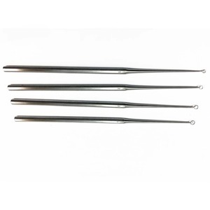 Ensemble de curettes dermiques manuelles de haute qualité, 6 pièces, 1 mm-6 mm, acier inoxydable de qualité médicale, certifié CE, instruments chirurgicaux pour ORL - Product Image 4