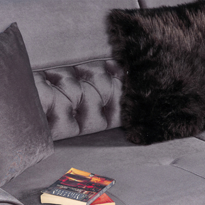 Premium Velvet Chesterfield <b>Sofa</b> Extendable Convertible Classic Tufted Upholstery Modern Luxury Living Room Office Hotel - Product Image 2