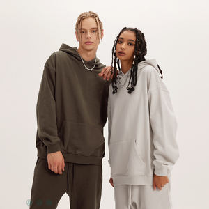 Tenues Chaudes pour Femmes et Hommes – Ensembles de Vêtements Automne-Hiver – Survêtements Chauds à Col Montant et Fermeture Éclair – Sweat-shirts pour Hommes - Product Image 2