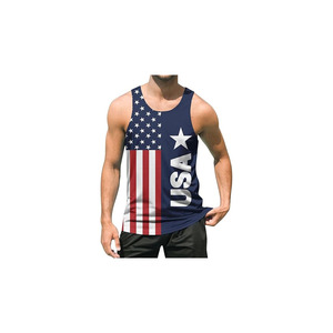 Camiseta de playa personalizada para hombre, de verano, manga corta, con estampado gráfico de secado rápido, logotipo frontal sublimado, para gimnasio y entrenamiento. - Product Image 4
