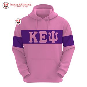 Sudadera Corta Personalizada OEM Extra Grande para Mujer, Unisex, con Letras Griegas Bordadas en Chenille - Product Image 1