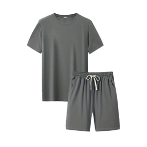 Nouvel Arrivage Ensemble Sportif Homme Été 2 Pièces : T-shirt Manches Courtes et Short Respirant - Product Image 1