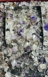 Gemas Trimurti, Super Siete Natural, Cabujones de Formas Mixtas de 15-25 mm, Piedras Sueltas para Joyería, de Rajasthan - Product Image 4