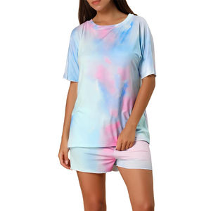 Conjunto Corto para Mujer de Diseño Único para Uso Casual a la Moda, Color Sólido, Ropa de Verano, Logotipo Personalizado - Product Image 3