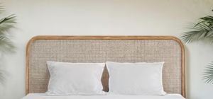 Solid Mahogany Midcentury Modern Platform Bed in California King Size with Excellent Finish for Bedroom Set & Home Furniture - Product Image 5