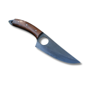 Couteau de chasse hybride avec trou pour le pouce – Couteau de cuisine et de terrain à lame fixe, couteau robuste à lame fixe en gros - Product Image 1