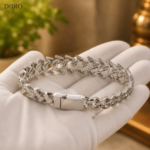 Hip Hop Style Iced Out Moissanite Bracelet <b>for</b> Women and <b>Men</b> 925 Sterling Silver Round Brilliant Cut Jewelry - Product Image 4