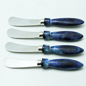 Premium Design Eco-Friendly Artizon Studio Resin Handle Kitchen Knives Cheese Knife Butter Knife Factory Wholesale Price - Product Image 3