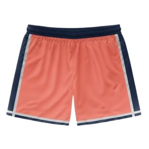 Unisex Coral Navy Blue Lacrosse Shorts Polyester <b>Athletic</b> Sports Uniform Lightweight Match Team Wear Apparel - Product Image 2
