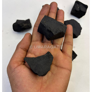 Natural <b>Shungite</b> <b>Raw</b> Chunks Bulk – Rough Black <b>Shungite</b> Stone Wholesale - Product Image 2