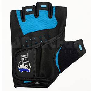 Professional Vibrant Teal Weightlifting <b>Gloves</b> with Enhanced Palm Padding | Premium Non-Slip Grip for Ultimate Gym Workout Gear - Product Image 4