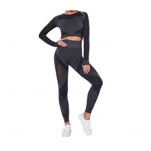 Vêtements de sport pour femmes, ensemble legging et soutien-gorge deux pièces, vente flash, ensemble de yoga pour femmes, vêtements de sport sexy, ensembles de yoga fitness - Product Image 4