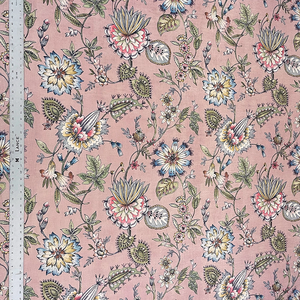 Tissu d'ameublement imprimé floral Gia Jacobean au mètre, élégant motif floral botanique pour meubles et décoration intérieure - Product Image 3
