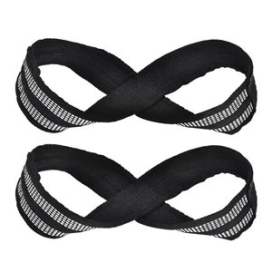 Correas de levantamiento profesionales con logo personalizado, soporte de muñeca reforzado, agarre mejorado para peso muerto, correas al por mayor - Product Image 3