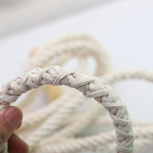 Wooden Handle Adjustable Skip <b>Rope</b> 2.5m Durable Gym <b>Exercise</b> Unisex Customized Material Portable Packaging Fitness <b>Rope</b> - Product Image 2