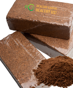 Bloque de Turba de Coco Eco2go Vietnam de 5 kg - Turba de Coco Biodegradable y Ecológica para Semillas de Plantas y Cultivo - Product Image 1