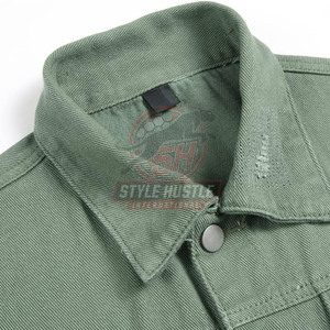 Chaquetas de mezclilla para hombre de primera calidad hechas en Pakistán, diseño y color personalizados, servicio mayorista OEM, chaqueta de invierno para hombre - Product Image 3