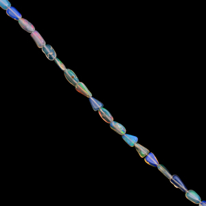 Classic Ethiopian <b>opal</b> Sapphire Strand <b>Necklace</b> 925 Sterling Silver Handmade Gemstone Jewelry Women Trendy Design 15.5 Inch - Product Image 2