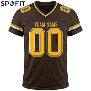 Maillot de football américain léger et respirant pour jeunes, maillot d'entraînement respirant, vêtements d'équipe, maillot de football en mesh - Product Image 6